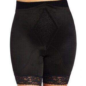 New Rago 6795 Tummy and Leg Shaper Medium Shapewear Size 2X in Black